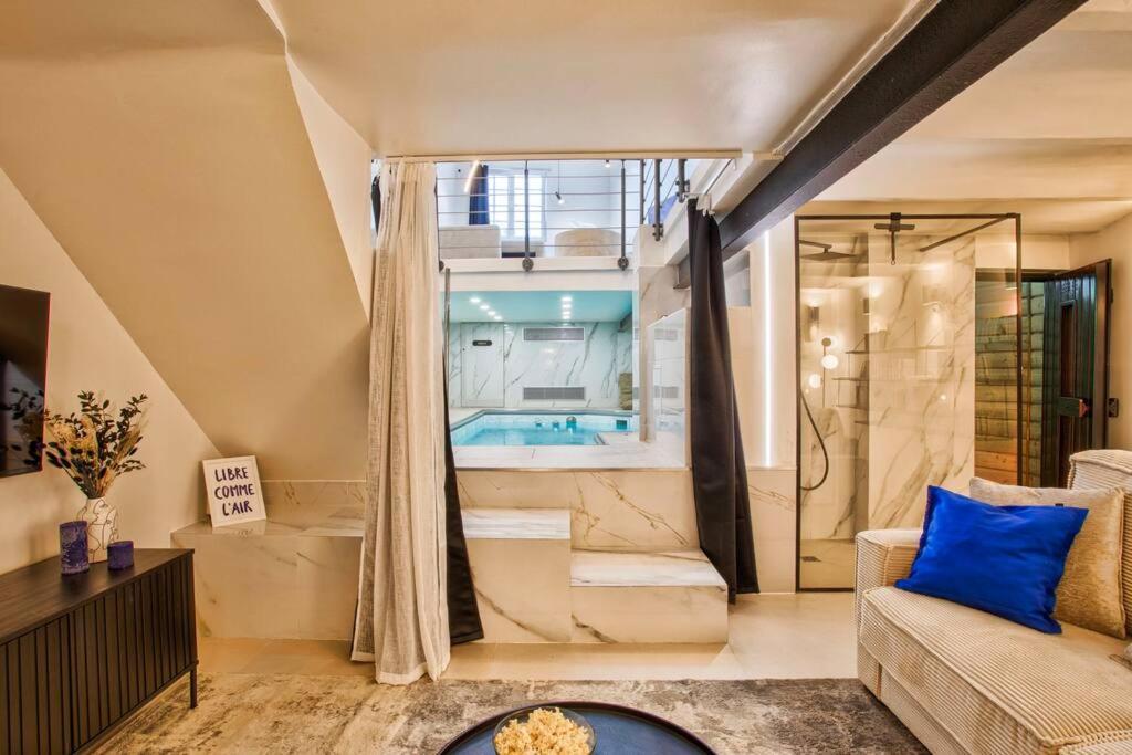 Deauville Luxury Blue Loft - Sauna And Inside Pool Trouville-sur-Mer Exterior photo