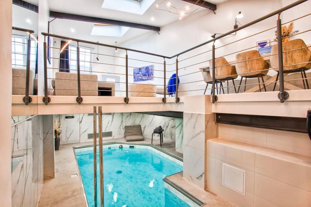 Deauville Luxury Blue Loft - Sauna And Inside Pool Trouville-sur-Mer Exterior photo